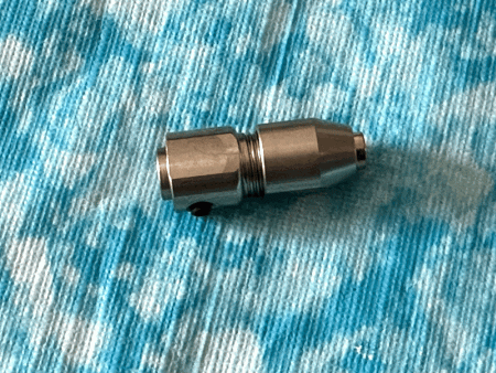 Spannzange, Zentrierkupplung 1/4-28 - 4,75 mm ( 3 teilig )