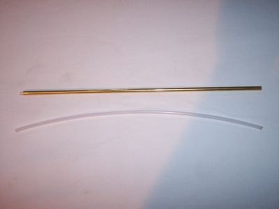 Stevenrohr und PTFE- Rohr, PTFE, 4 mm
