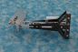 Preview: Ruderanlage, Ruder 105 mm mit 4,75 mm Strut, Alu-Carbon