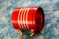 Preview: Kühlmantel für 36er Brushlessmotor, 45 mm lang, rot silber //