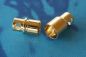 Preview: 8 mm Goldkontaktstecker, 2 Paar