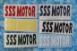 Preview: Werbe- Aufkleber " SSS Motor "