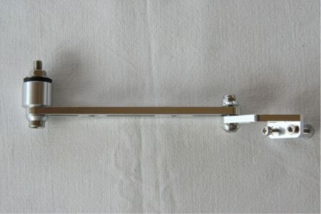 Halter für Resorohr, einfacher Flansch