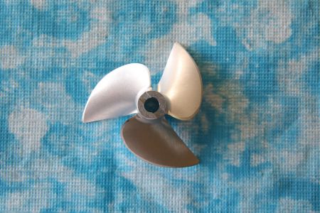 CNC Alu Propeller 48/3 x1,4 Fahrfertig, rechts (D Serie)