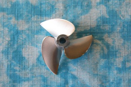 CNC Alu Propeller 50/3 x1,4 Fahrfertig, rechts (D Serie)