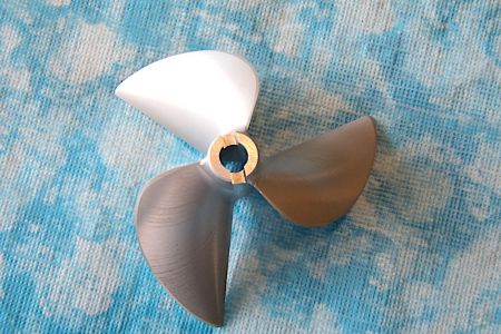 CNC Alu Propeller 74/3 x1,4 Fahrfertig, rechts