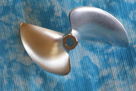 CNC Alu Propeller 66/2 x1,4 Fahrfertig links