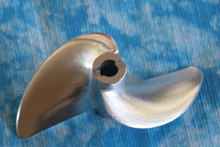 CNC Alu Propeller 70/2 x1,9 Fahrfertig rechts