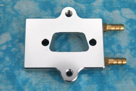 WaKü Auspuffflansch 25,4mm , Zenoah, CY, RCMK u.s.w. "Upgrade"