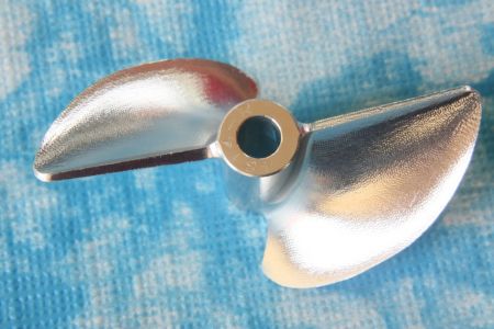 CNC Alu Propeller 48/2 x1,4 Fahrfertig links