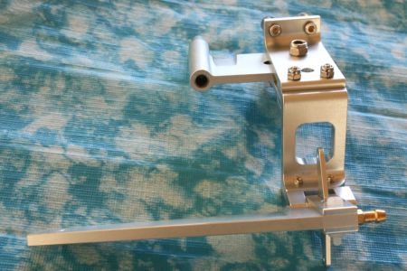 Ruderanlage, Ruder 120 mm mit 4,75 mm Strut (seitlich)