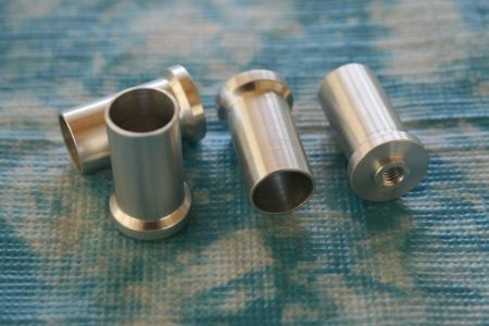Auspuff- Attrappe D= 11 mm, d= 9 mm, 4er Set