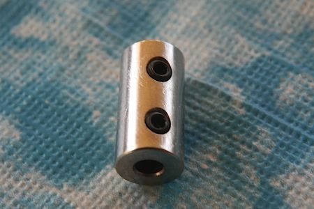 Kupplung 3,18 mm - 2,6 mm Vierkant