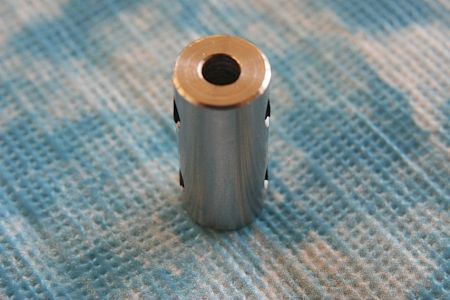 Alu- Kupplung 3,18 mm - 3,2 mm
