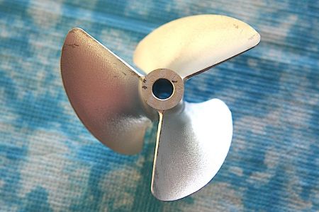 CNC Alu Propeller 50/3 x1,4 Fahrfertig, rechts (XO Serie)
