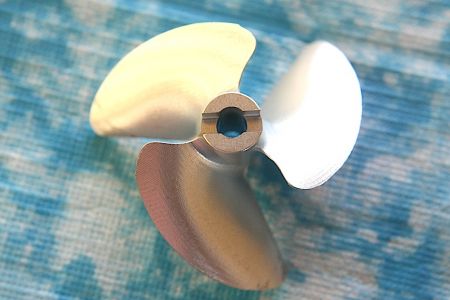 CNC Alu Propeller 50/3 x1,4 Fahrfertig, rechts (XO Serie)