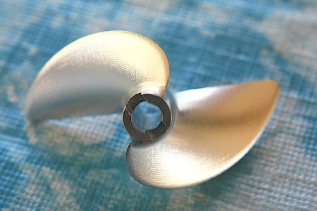 CNC Alu Propeller 48/2 x1,9 Fahrfertig rechts