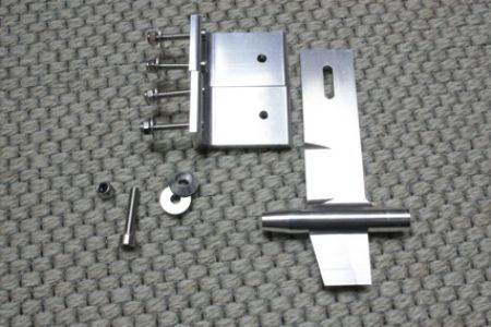 Propeller- Halter, Strut, 95 mm, 6,35 mm, mit Finne