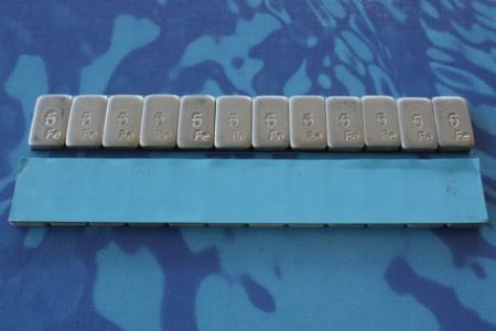 Klebegewichte, Selbstklebend, 60g