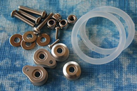 O-Ring Haubenverschlüsse, mit Ringsicherung