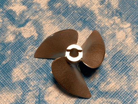 CNC Alu Propeller 46/3 x1,4 Fahrfertig rechts (D Serie)