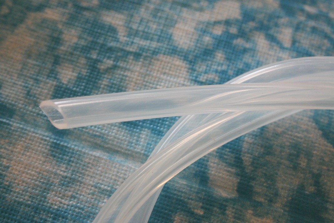 Silikonschlauch transparent 1 Meter, Außen 7mm, Innen 4mm