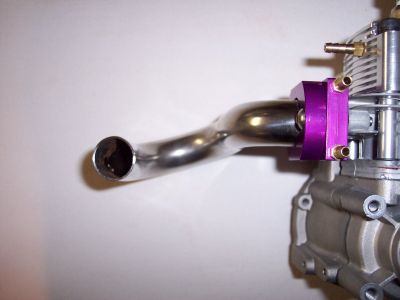 S- Krümmer, S- Bogen,10°, seitlicher Ausgang, 22 mm für Zenoah, CY, RCMK u.s.w.
