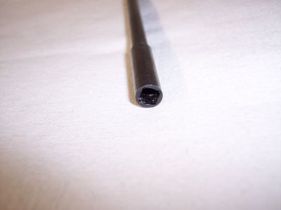 VA Endstück für Drive- Dog 6,35 mmx 142 mm, Vierkant