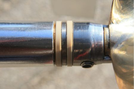 PEEK Scheibe 3,18 mm x 7 mm, Drucklager