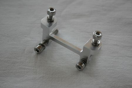 Zündspulenhalter für Zenoah, QJ, silber
