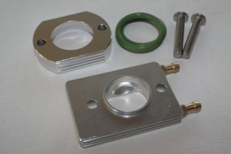 WaKü Auspuffflansch 22 mm, Zenoah, CY, RCMK usw. silber