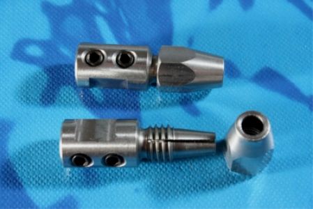 Spannzange, Zentrierkupplung 6 mm - 4 mm