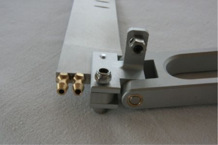 Ruderanlage, Ruder, 160 mm, mit doppelter Wasserkühlung, lang