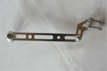 Halter für Resorohr, einfacher Flansch