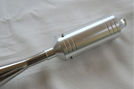 CNC Alu- Schalldämpfer mit Steinwolle