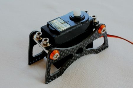 Karbon Servohalter für Standartservo`s