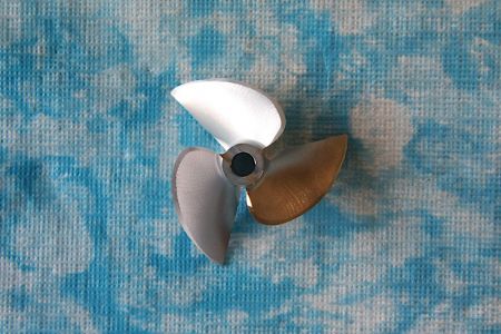 CNC Alu Propeller 44/3 x1,4 Fahrfertig rechts (D Serie)