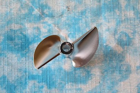 CNC Alu Propeller 50/2 x1,4 Fahrfertig links