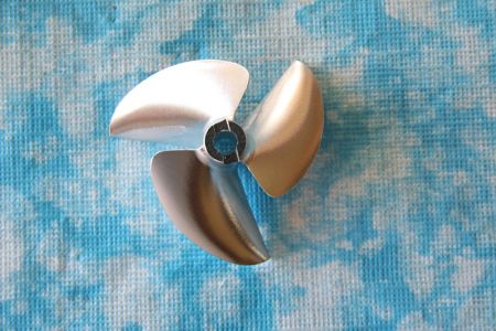 CNC Alu Propeller 50/3 x1,4 Fahrfertig, rechts (O Serie)