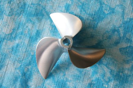 CNC Alu Propeller 72/3 x1,4 Fahrfertig, rechts