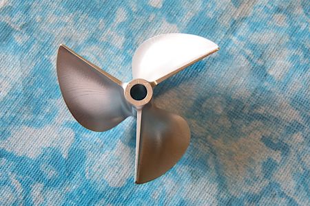CNC Alu Propeller 70/3 x1,4 Fahrfertig, rechts