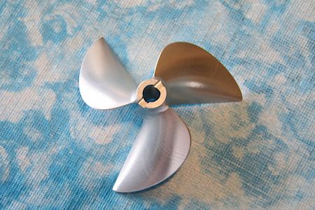 CNC Alu Propeller 72/3 x1,4 Fahrfertig, links