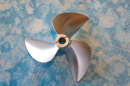 CNC Alu Propeller 76/3 x1,4 Fahrfertig, links