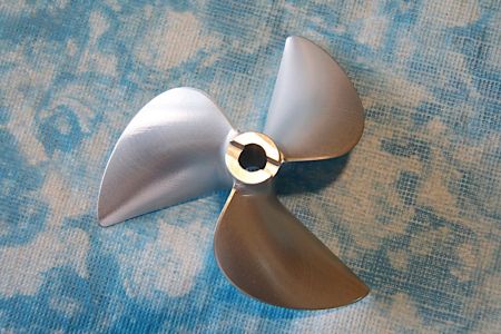 CNC Alu Propeller 78/3 x1,4 Fahrfertig, rechts