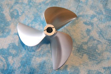 CNC Alu Propeller 78/3 x1,4 Fahrfertig, links