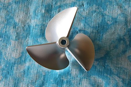 CNC Alu Propeller 68/3 x1,4 Fahrfertig, rechts