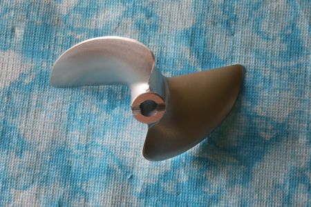 CNC Alu Propeller 74/2, x1,4 Fahrfertig, rechts