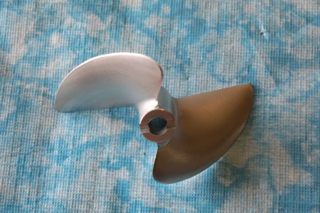 CNC Alu Propeller 76/2, x1,4 Fahrfertig, rechts