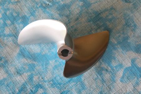 CNC Alu Propeller 78/2, x1,4 Fahrfertig, rechts