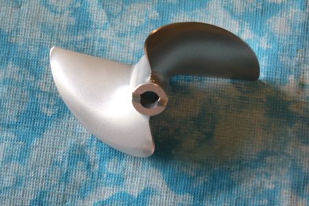 CNC Alu Propeller 78/2, x1,4 Fahrfertig, links